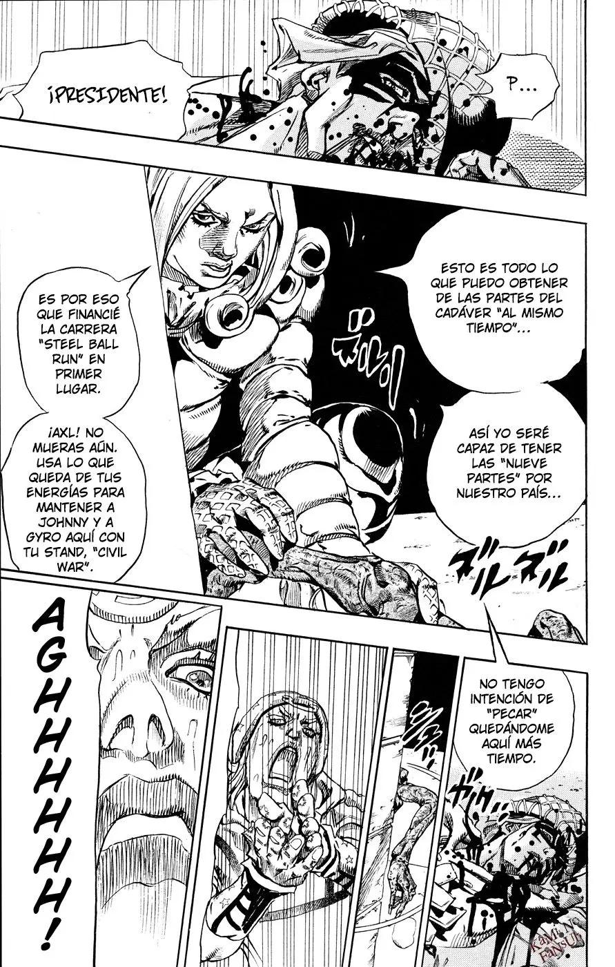 JoJo’s Bizarre Adventure – Parte 7: Steel Ball Run capítulo 59, página 51