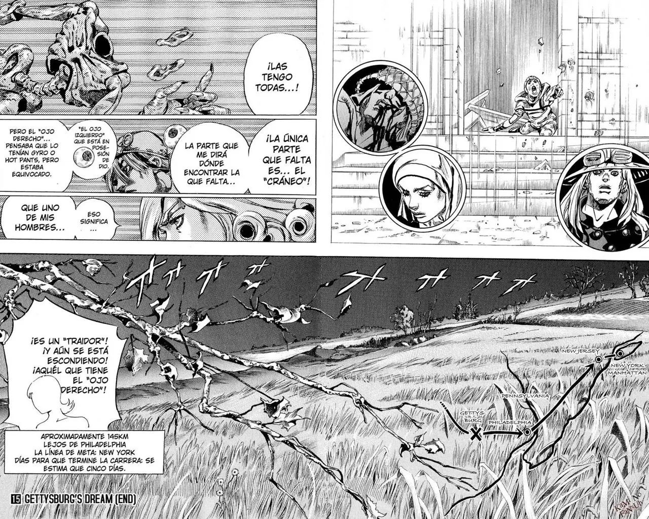 JoJo’s Bizarre Adventure – Parte 7: Steel Ball Run capítulo 59, página 53
