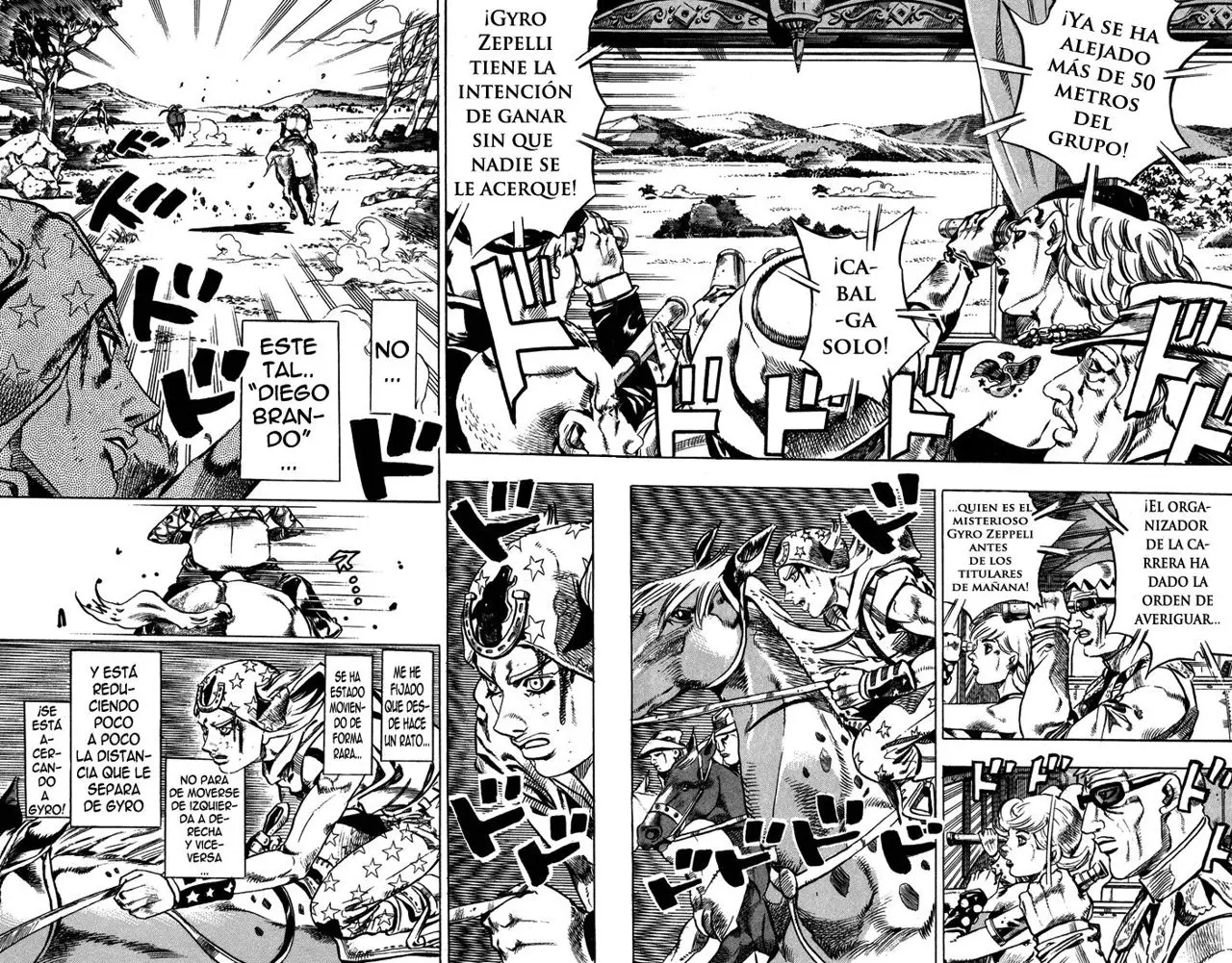 JoJo’s Bizarre Adventure – Parte 7: Steel Ball Run capítulo 6, página 4