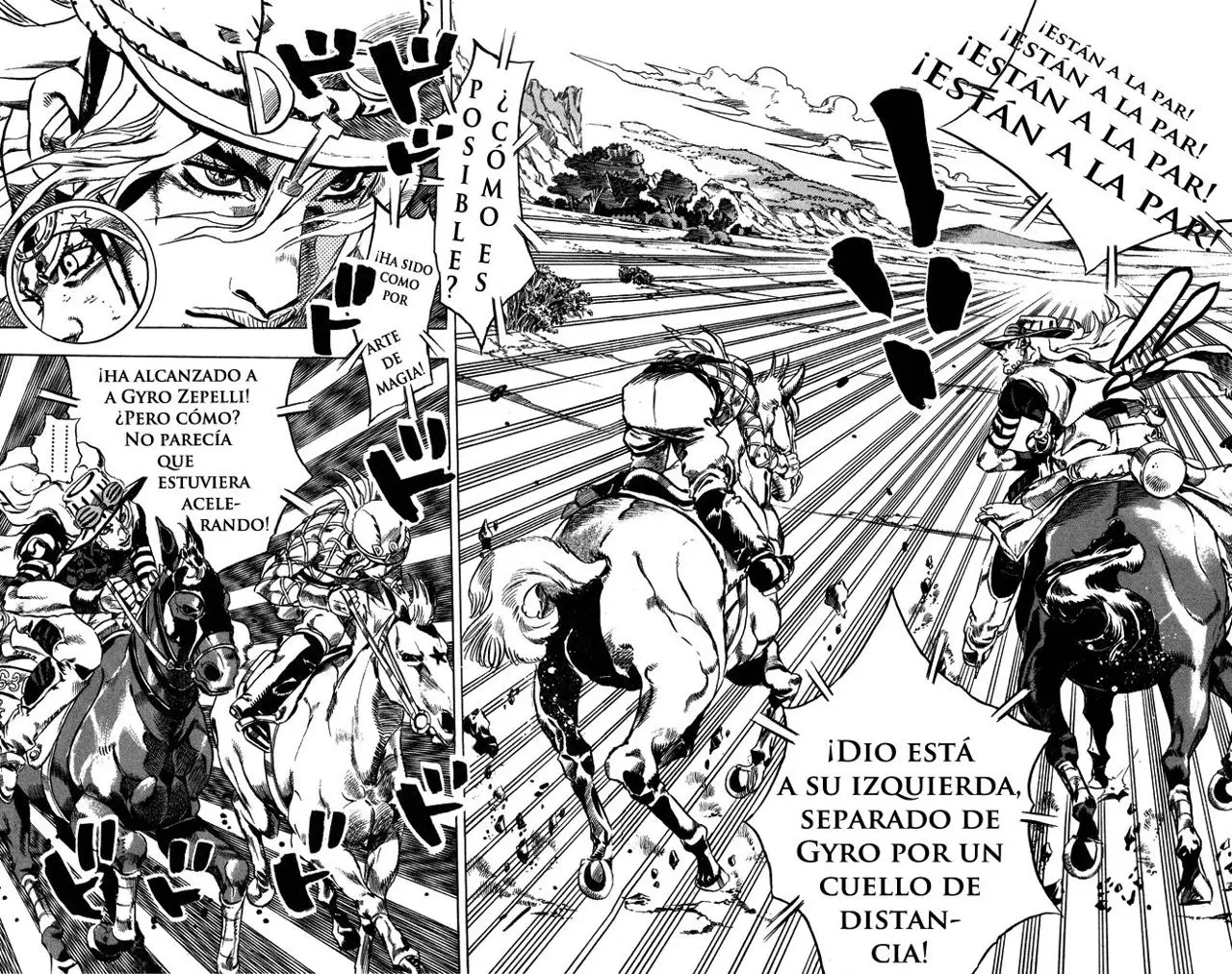 JoJo’s Bizarre Adventure – Parte 7: Steel Ball Run capítulo 6, página 9