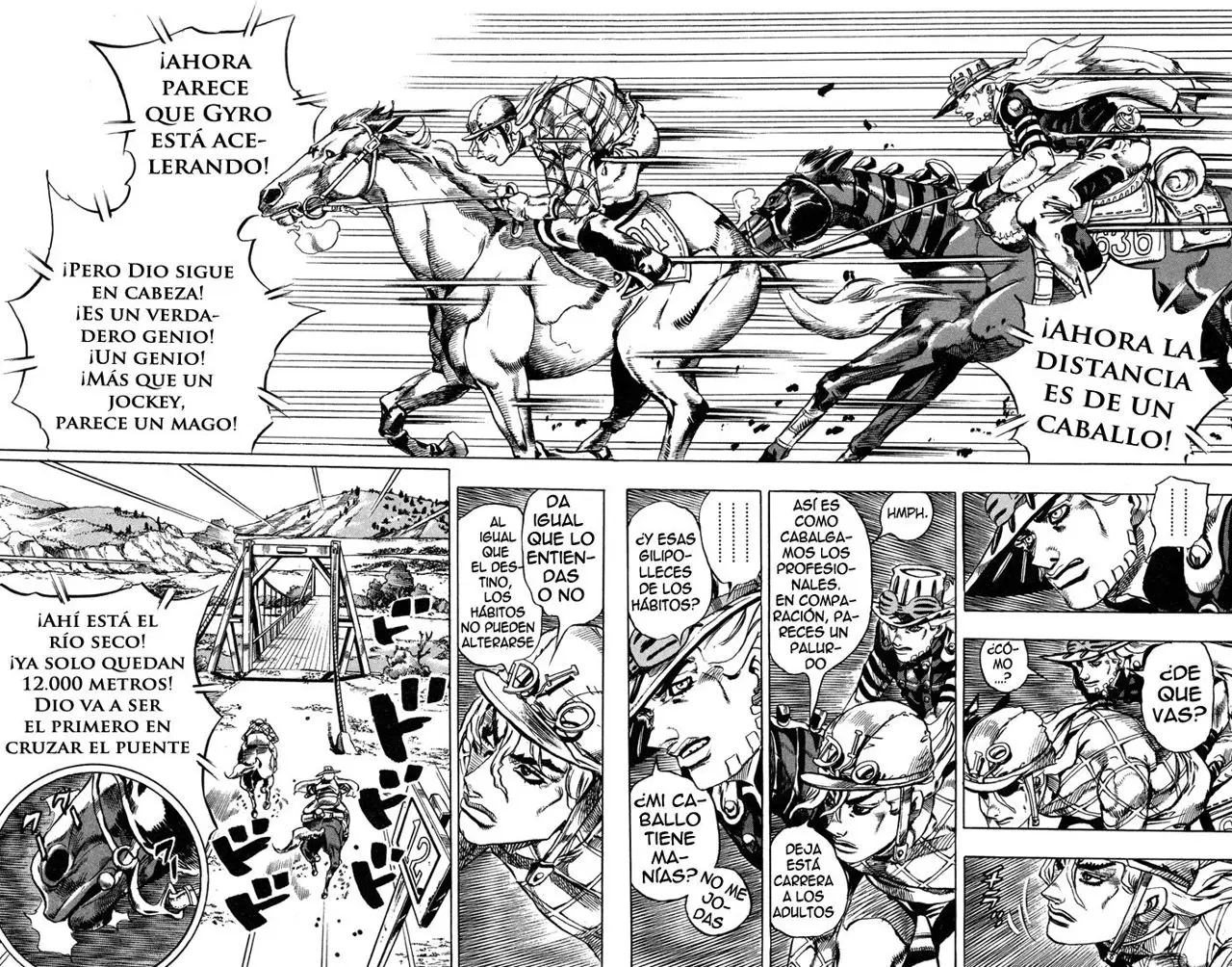 JoJo’s Bizarre Adventure – Parte 7: Steel Ball Run capítulo 6, página 14