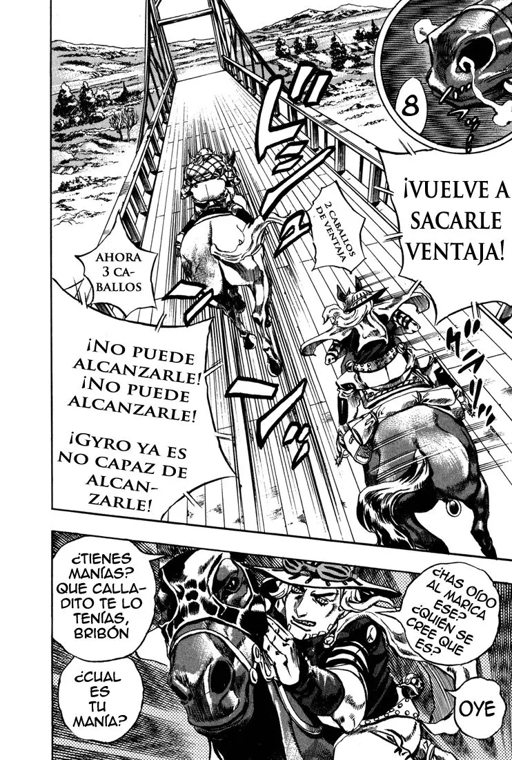 JoJo’s Bizarre Adventure – Parte 7: Steel Ball Run capítulo 6, página 15