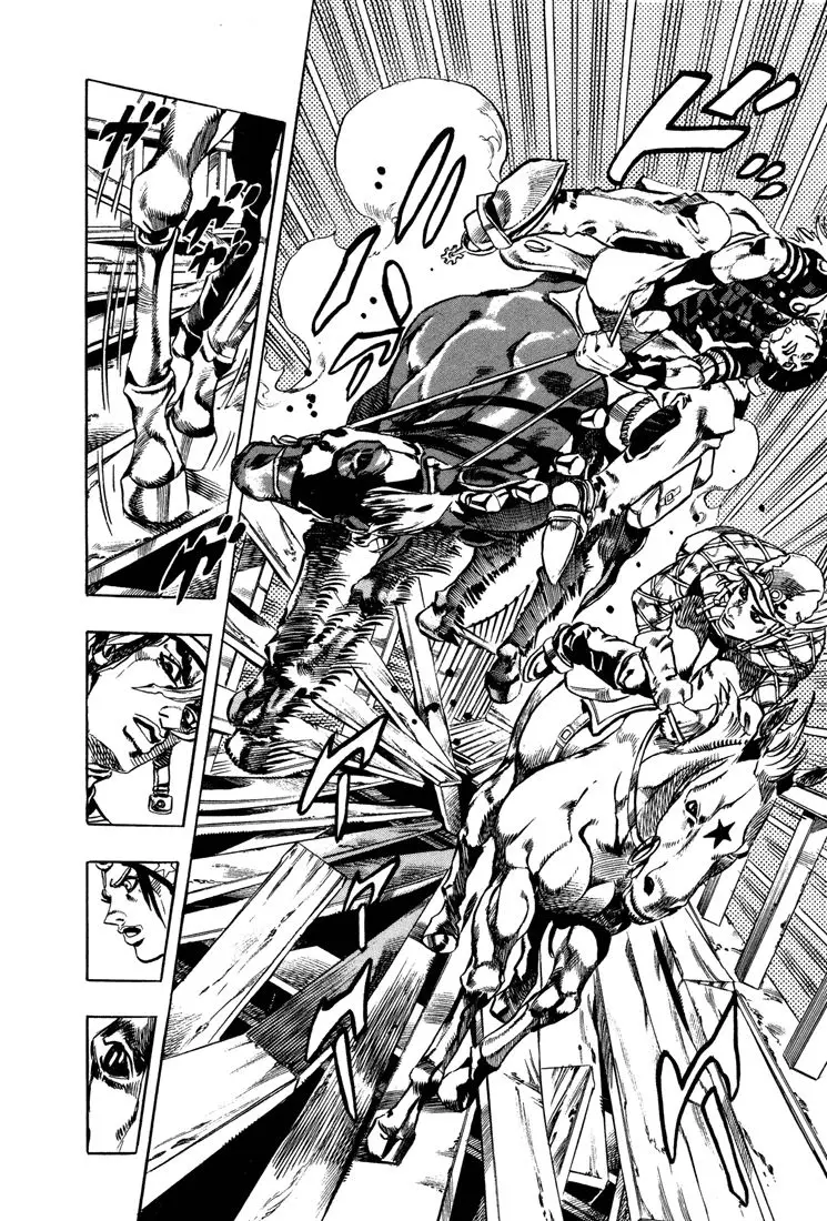 JoJo’s Bizarre Adventure – Parte 7: Steel Ball Run capítulo 6, página 18