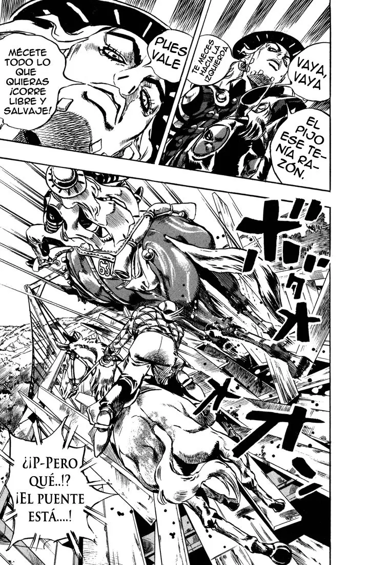 JoJo’s Bizarre Adventure – Parte 7: Steel Ball Run capítulo 6, página 19