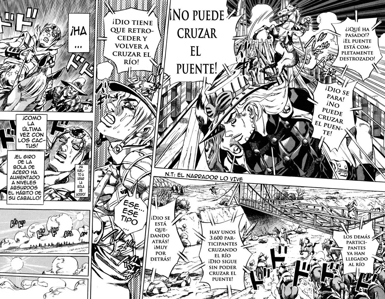 JoJo’s Bizarre Adventure – Parte 7: Steel Ball Run capítulo 6, página 20