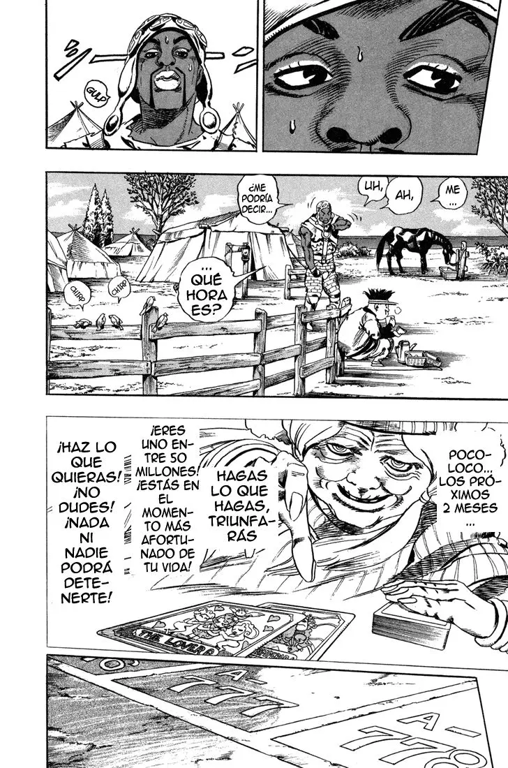 JoJo’s Bizarre Adventure – Parte 7: Steel Ball Run capítulo 6, página 23