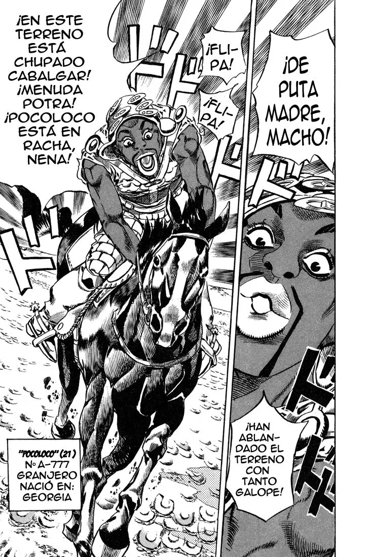 JoJo’s Bizarre Adventure – Parte 7: Steel Ball Run capítulo 6, página 24