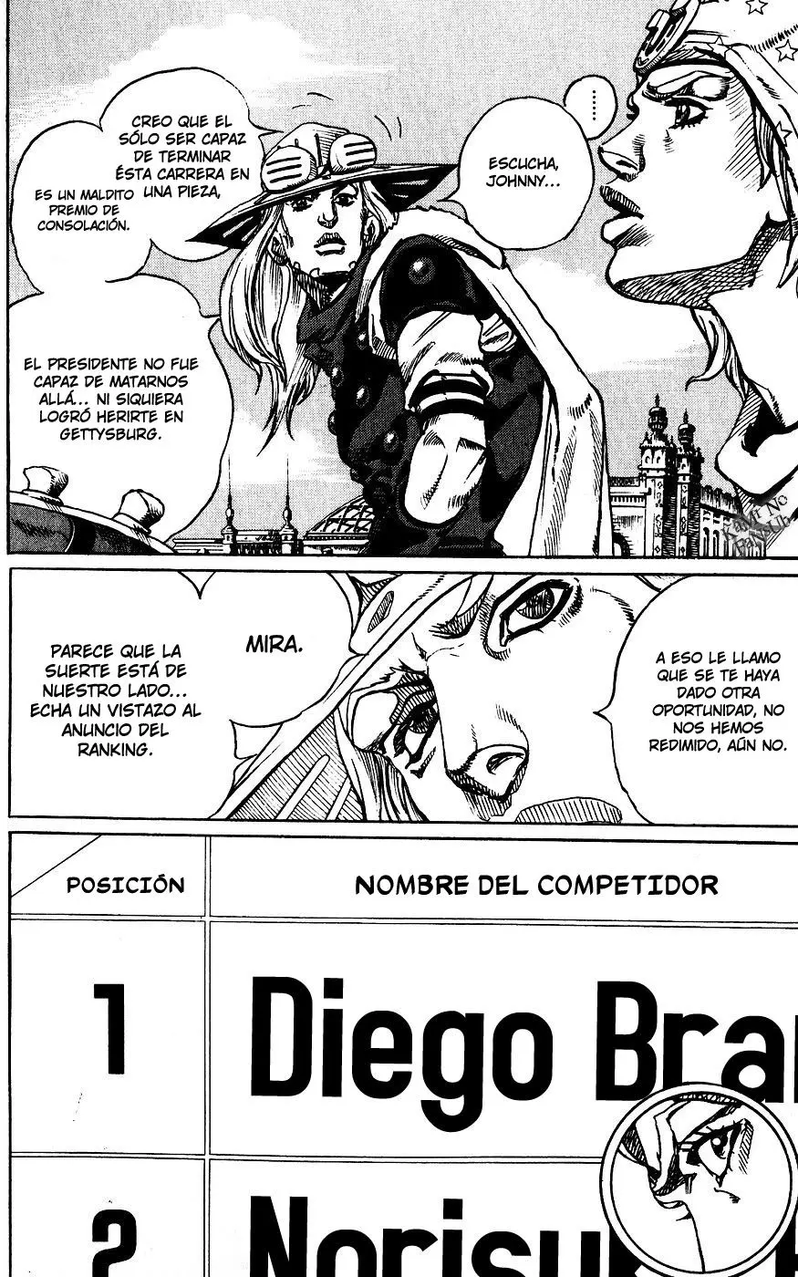 JoJo’s Bizarre Adventure – Parte 7: Steel Ball Run capítulo 60, página 11