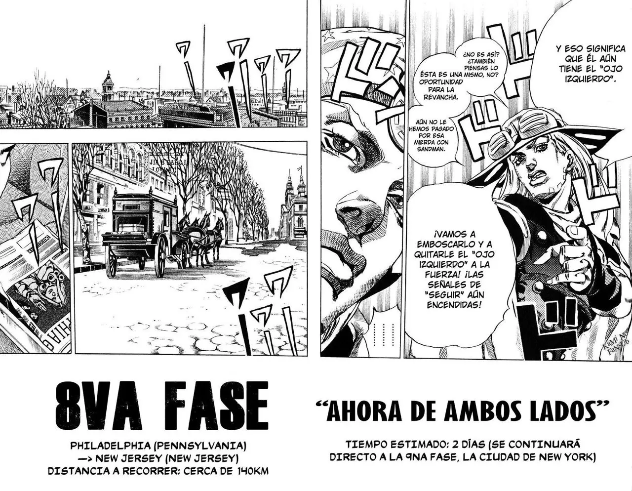 JoJo’s Bizarre Adventure – Parte 7: Steel Ball Run capítulo 60, página 13