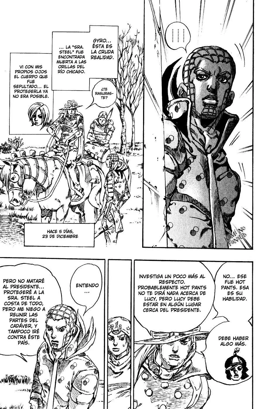 JoJo’s Bizarre Adventure – Parte 7: Steel Ball Run capítulo 60, página 23