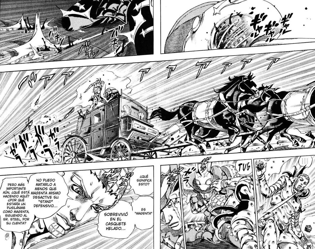 JoJo’s Bizarre Adventure – Parte 7: Steel Ball Run capítulo 60, página 34