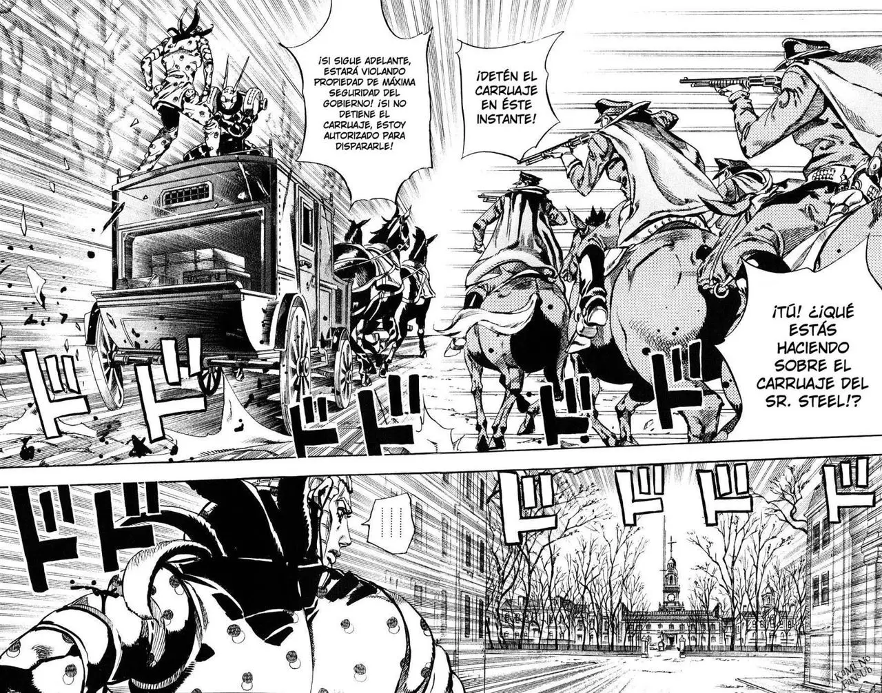 JoJo’s Bizarre Adventure – Parte 7: Steel Ball Run capítulo 60, página 37