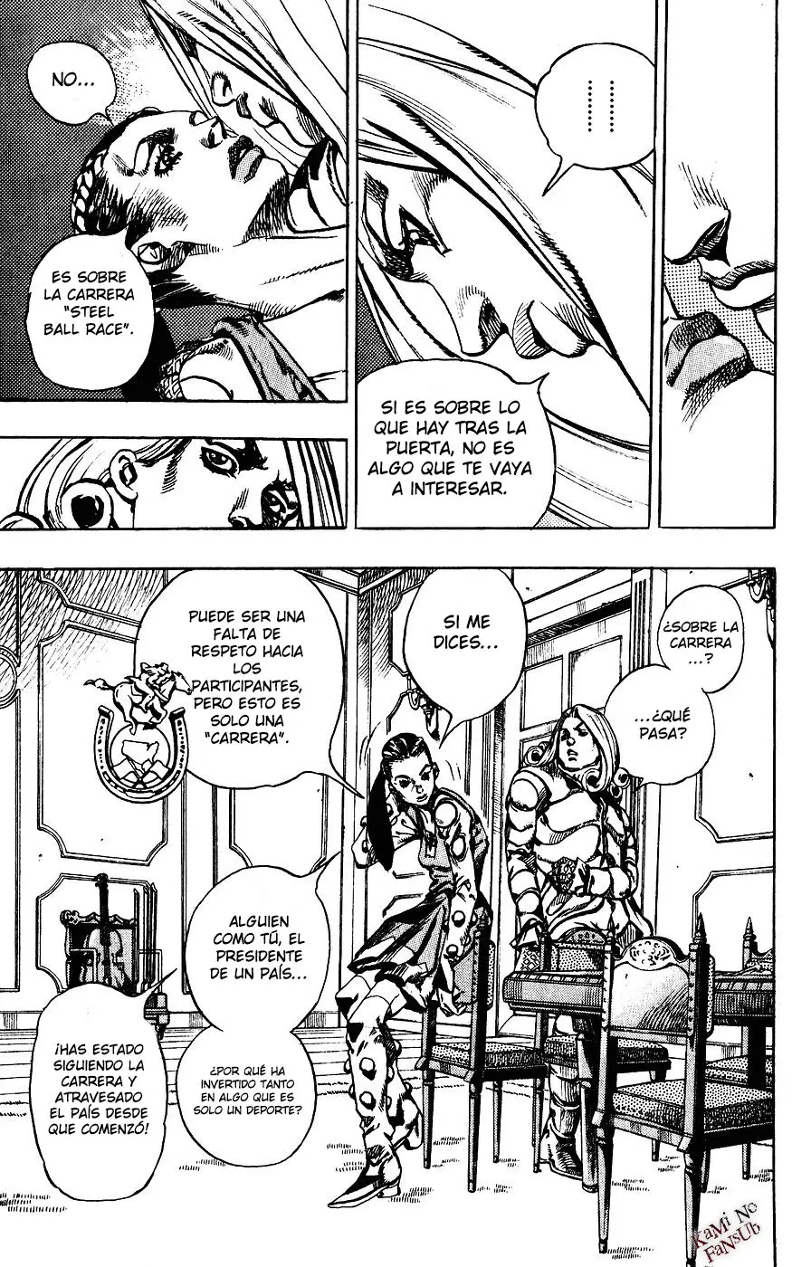 JoJo’s Bizarre Adventure – Parte 7: Steel Ball Run capítulo 61, página 20