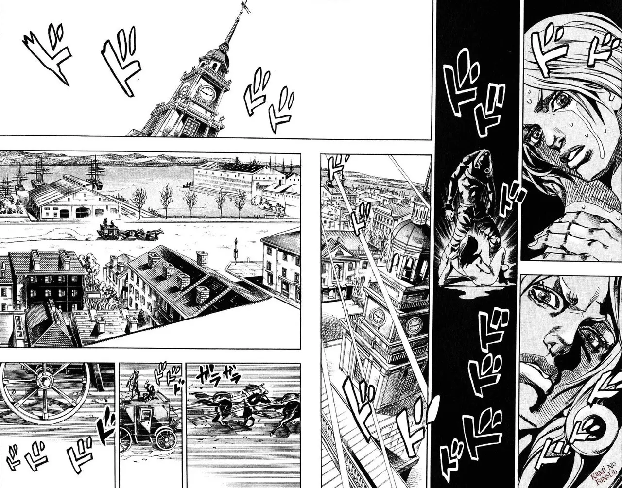 JoJo’s Bizarre Adventure – Parte 7: Steel Ball Run capítulo 62, página 31