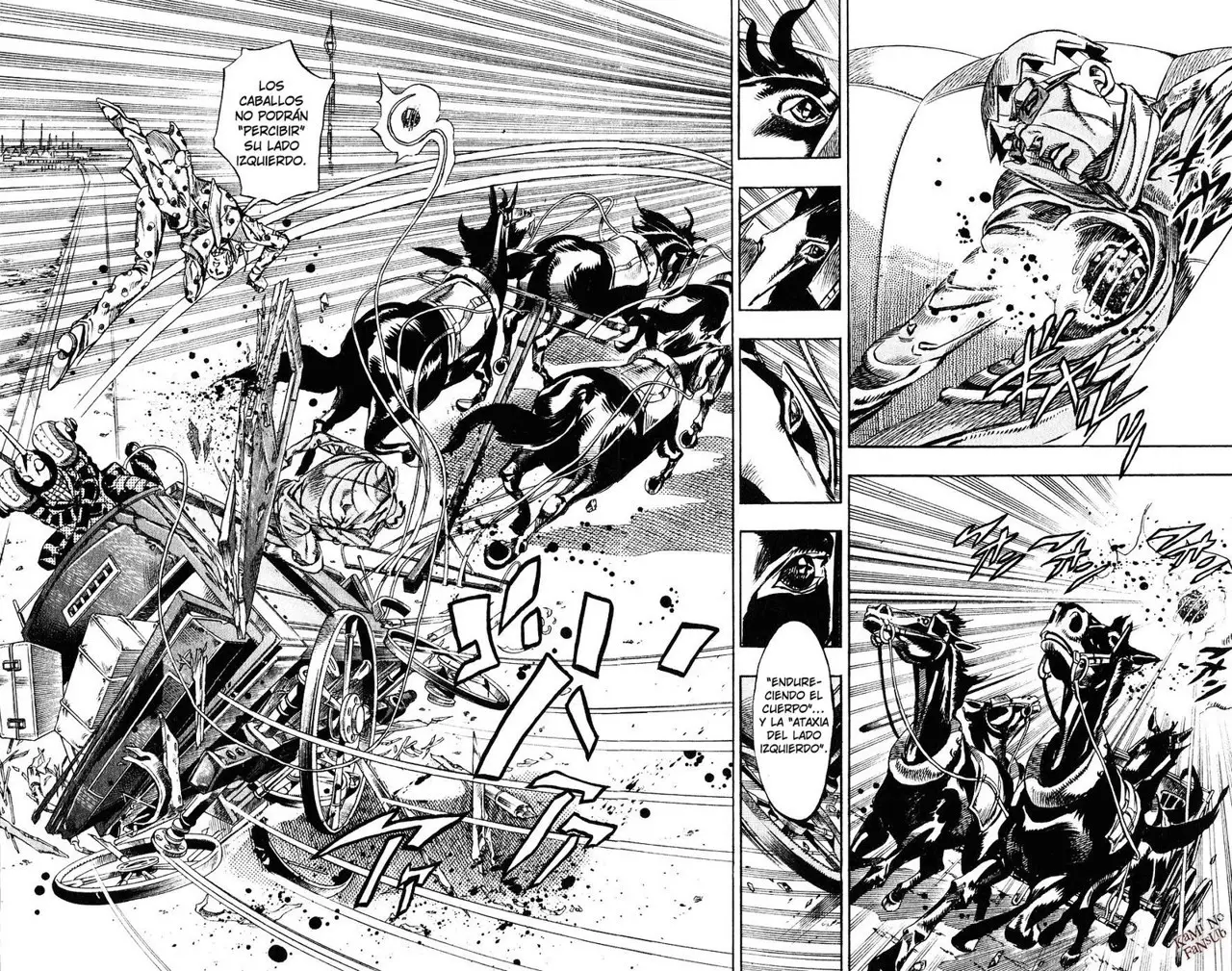 JoJo’s Bizarre Adventure – Parte 7: Steel Ball Run capítulo 62, página 38
