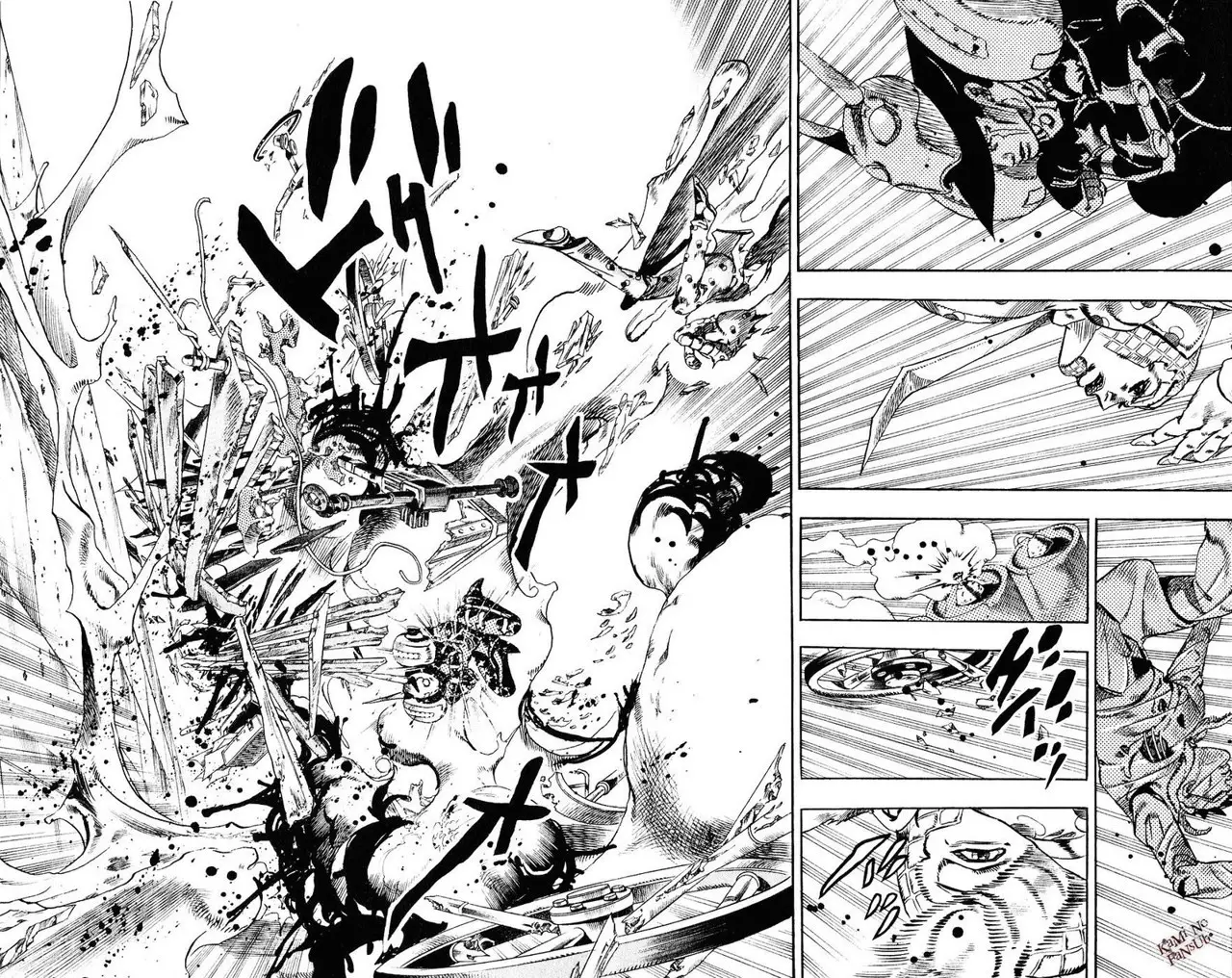 JoJo’s Bizarre Adventure – Parte 7: Steel Ball Run capítulo 62, página 39
