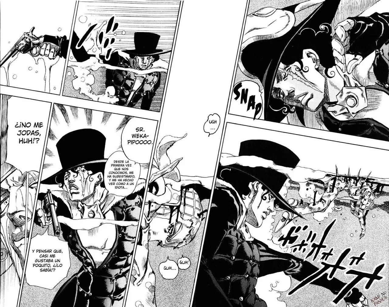 JoJo’s Bizarre Adventure – Parte 7: Steel Ball Run capítulo 62, página 42
