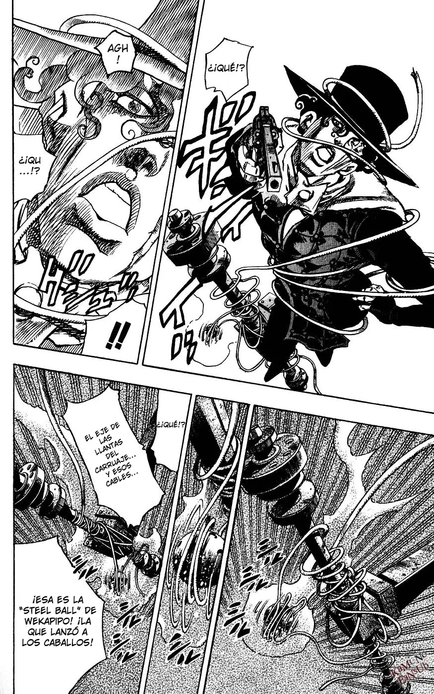 JoJo’s Bizarre Adventure – Parte 7: Steel Ball Run capítulo 62, página 45