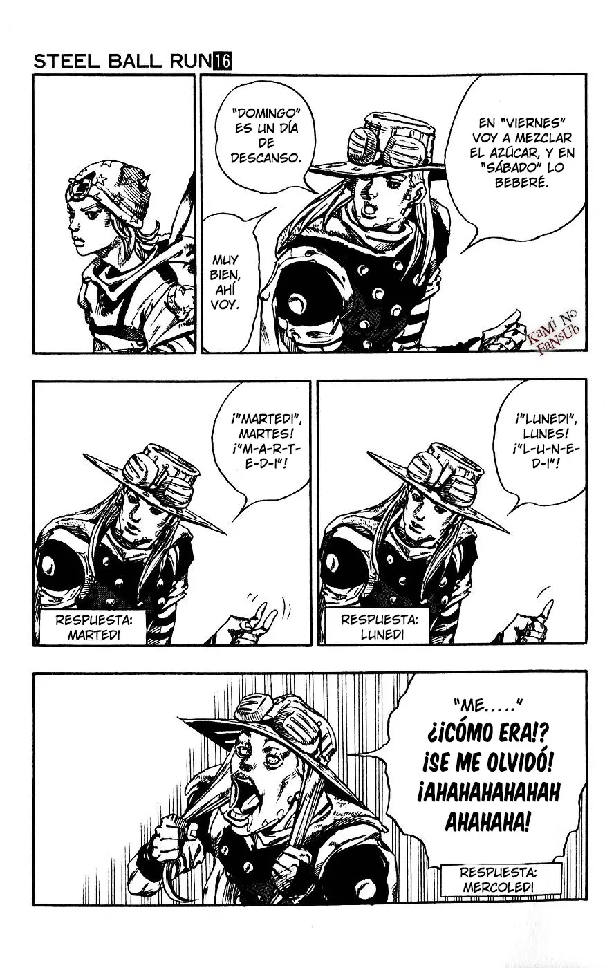 JoJo’s Bizarre Adventure – Parte 7: Steel Ball Run capítulo 63, página 4