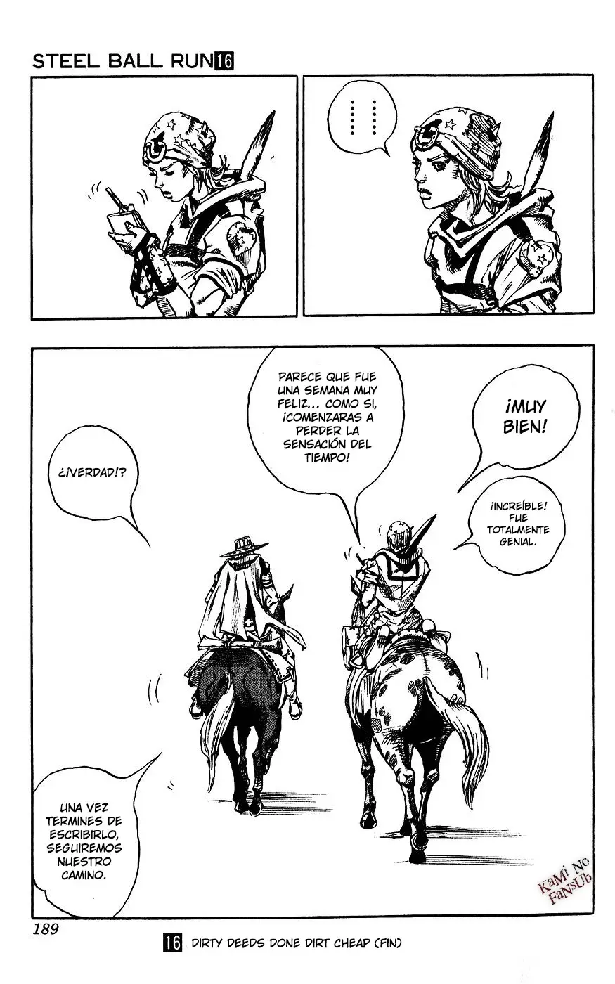 JoJo’s Bizarre Adventure – Parte 7: Steel Ball Run capítulo 63, página 6