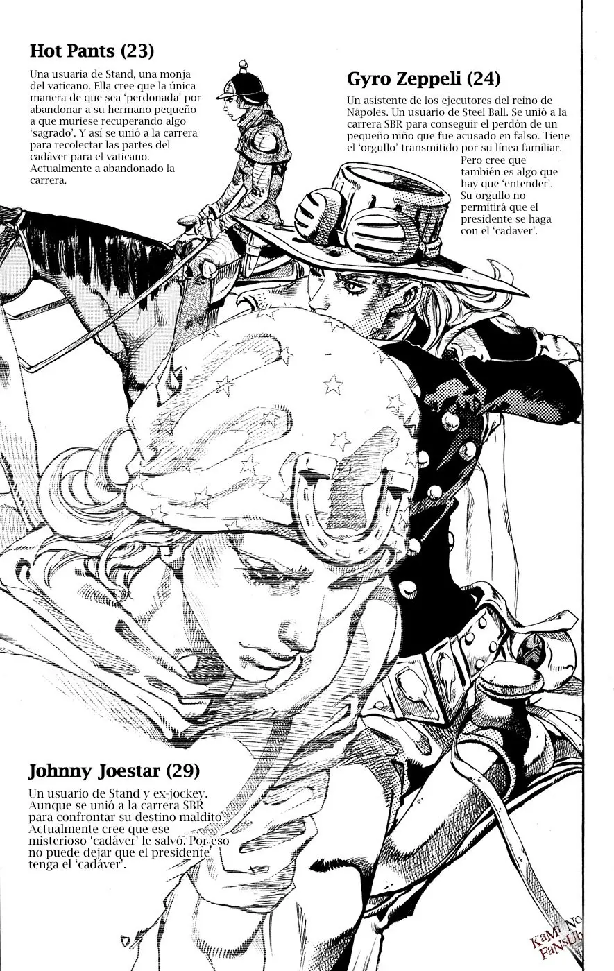 JoJo’s Bizarre Adventure – Parte 7: Steel Ball Run capítulo 64, página 8