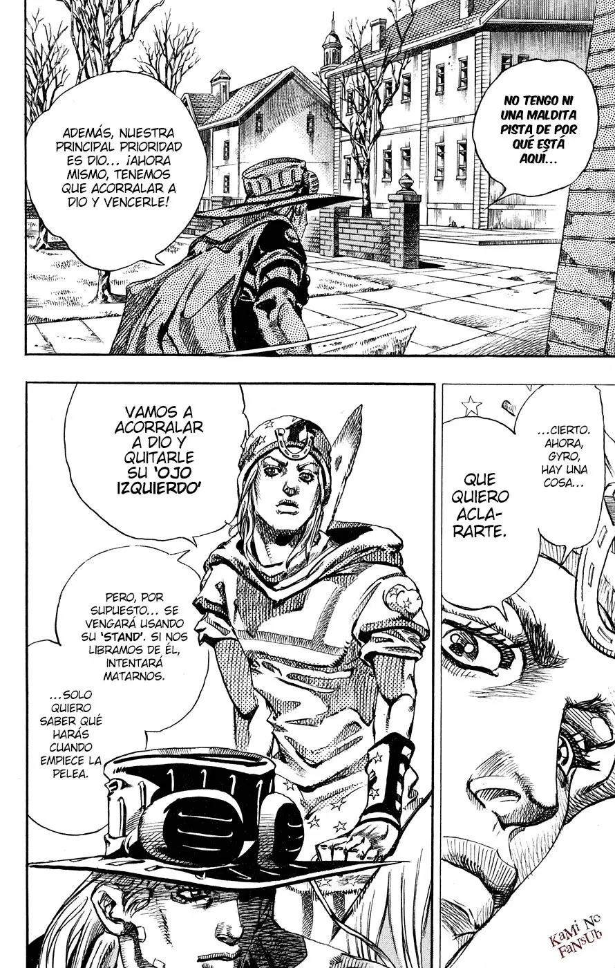 JoJo’s Bizarre Adventure – Parte 7: Steel Ball Run capítulo 64, página 17