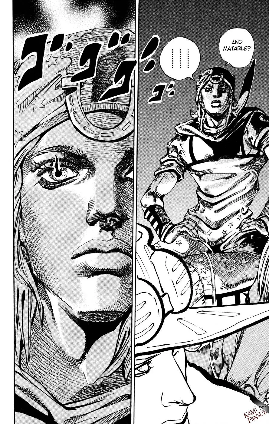 JoJo’s Bizarre Adventure – Parte 7: Steel Ball Run capítulo 64, página 19