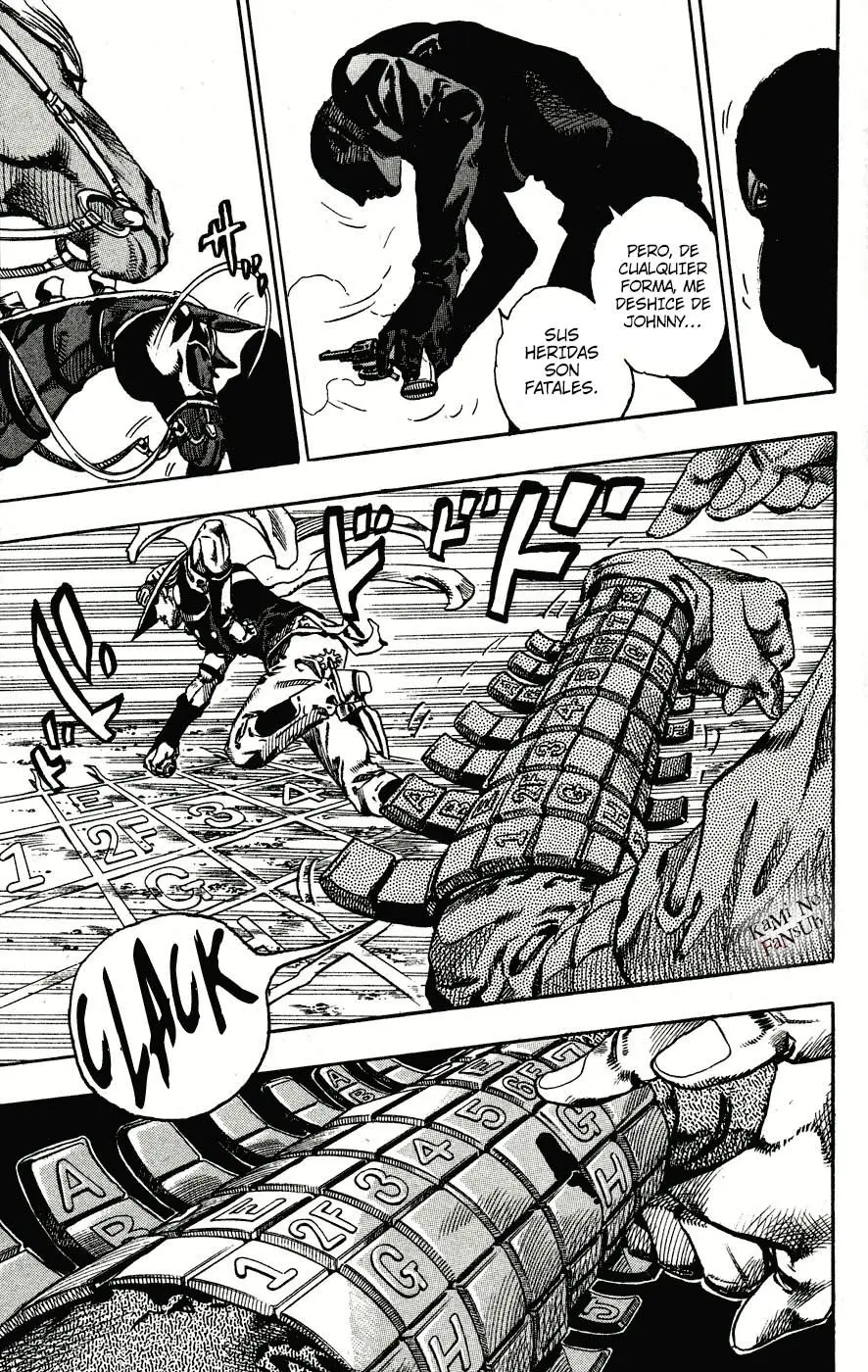 JoJo’s Bizarre Adventure – Parte 7: Steel Ball Run capítulo 65, página 17