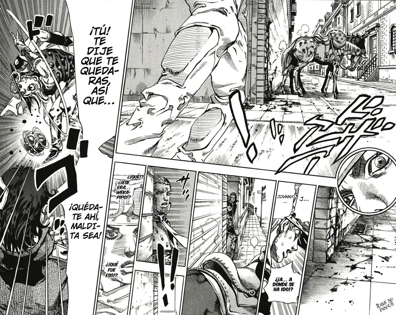 JoJo’s Bizarre Adventure – Parte 7: Steel Ball Run capítulo 65, página 18