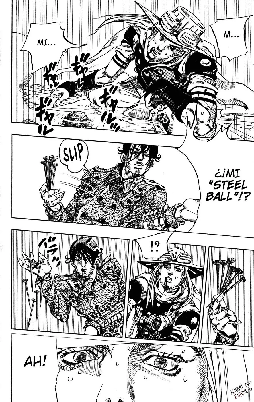 JoJo’s Bizarre Adventure – Parte 7: Steel Ball Run capítulo 65, página 22