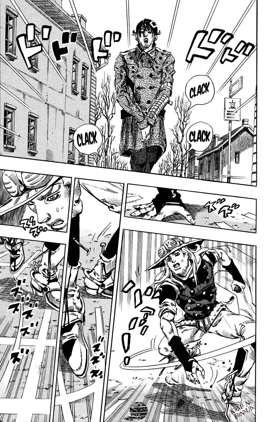 JoJo’s Bizarre Adventure – Parte 7: Steel Ball Run capítulo 65, página 25