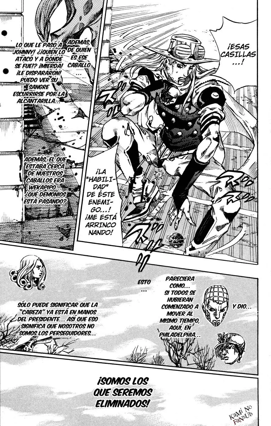JoJo’s Bizarre Adventure – Parte 7: Steel Ball Run capítulo 65, página 27