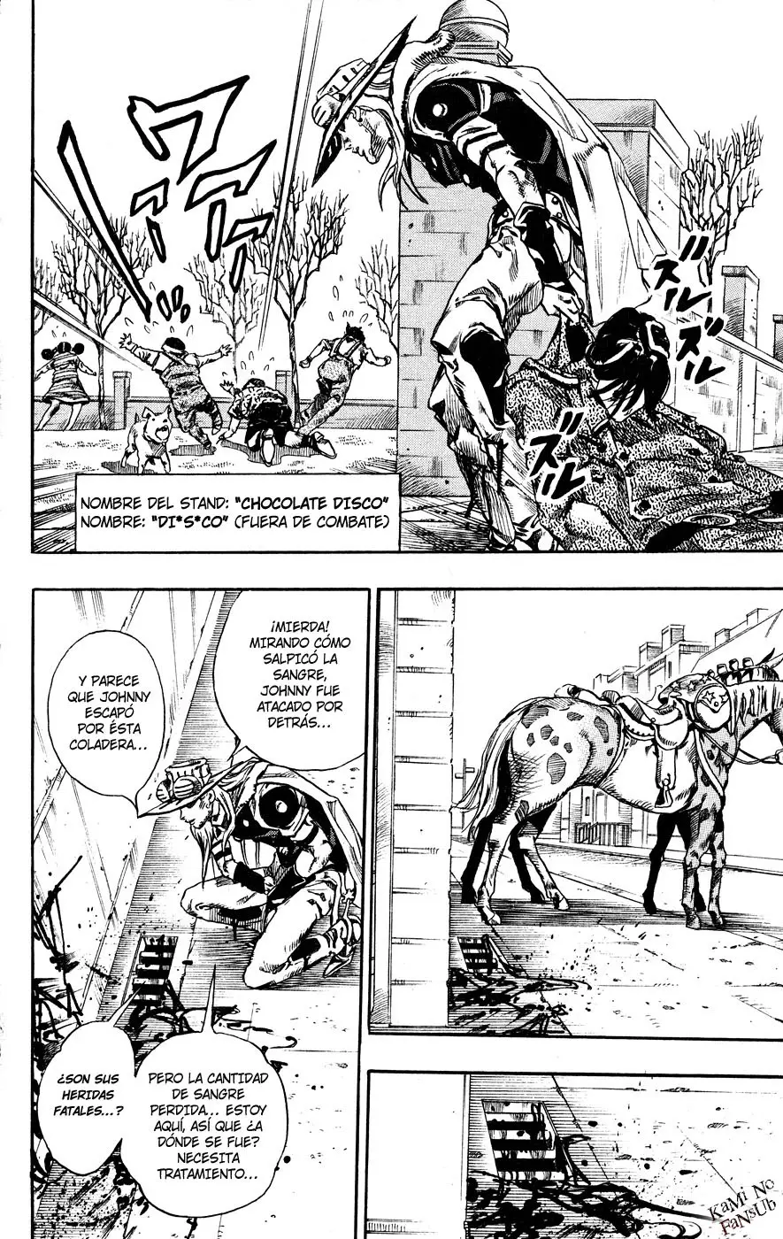 JoJo’s Bizarre Adventure – Parte 7: Steel Ball Run capítulo 66, página 21