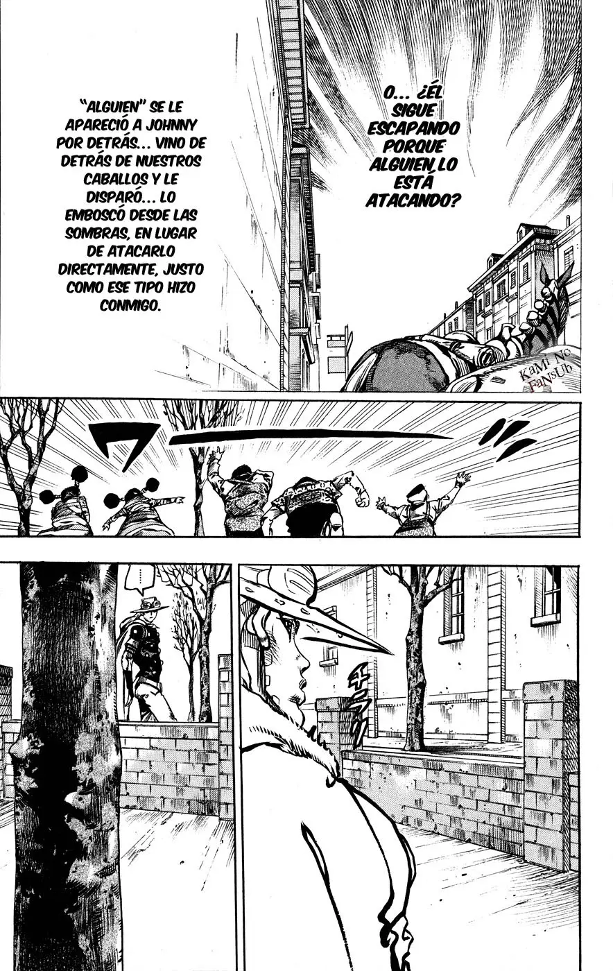 JoJo’s Bizarre Adventure – Parte 7: Steel Ball Run capítulo 66, página 22