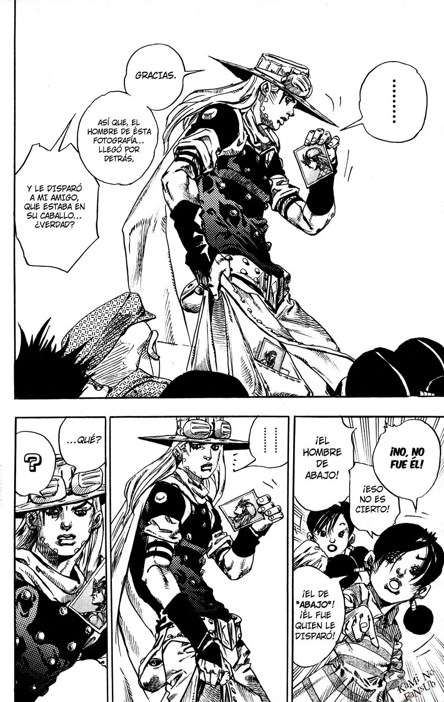 JoJo’s Bizarre Adventure – Parte 7: Steel Ball Run capítulo 66, página 25