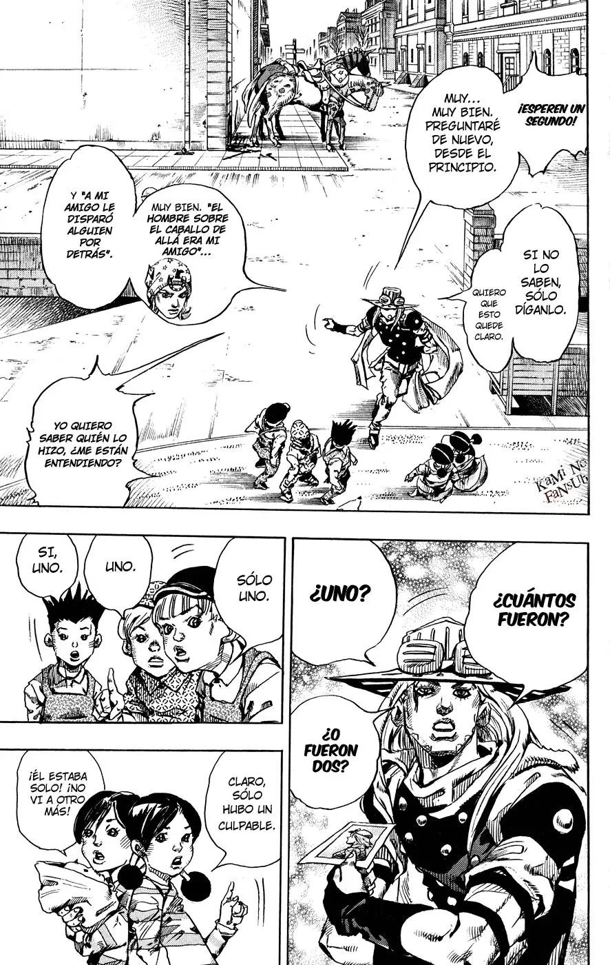 JoJo’s Bizarre Adventure – Parte 7: Steel Ball Run capítulo 66, página 28