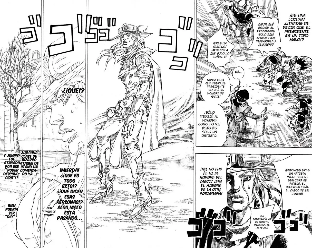 JoJo’s Bizarre Adventure – Parte 7: Steel Ball Run capítulo 66, página 35