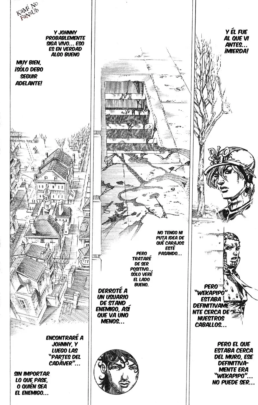 JoJo’s Bizarre Adventure – Parte 7: Steel Ball Run capítulo 66, página 36