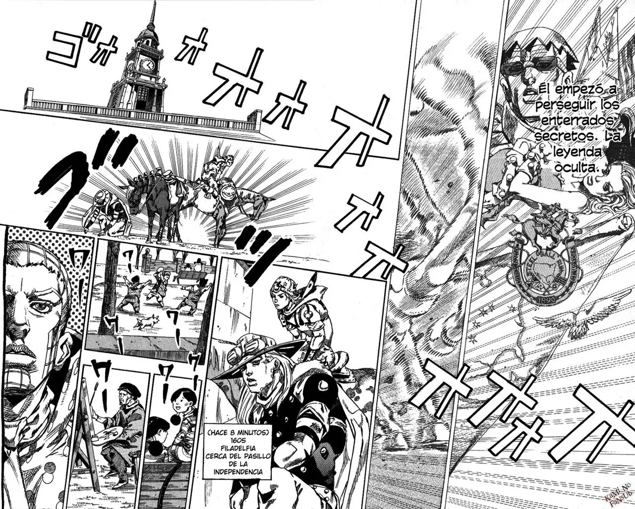 JoJo’s Bizarre Adventure – Parte 7: Steel Ball Run capítulo 67, página 15