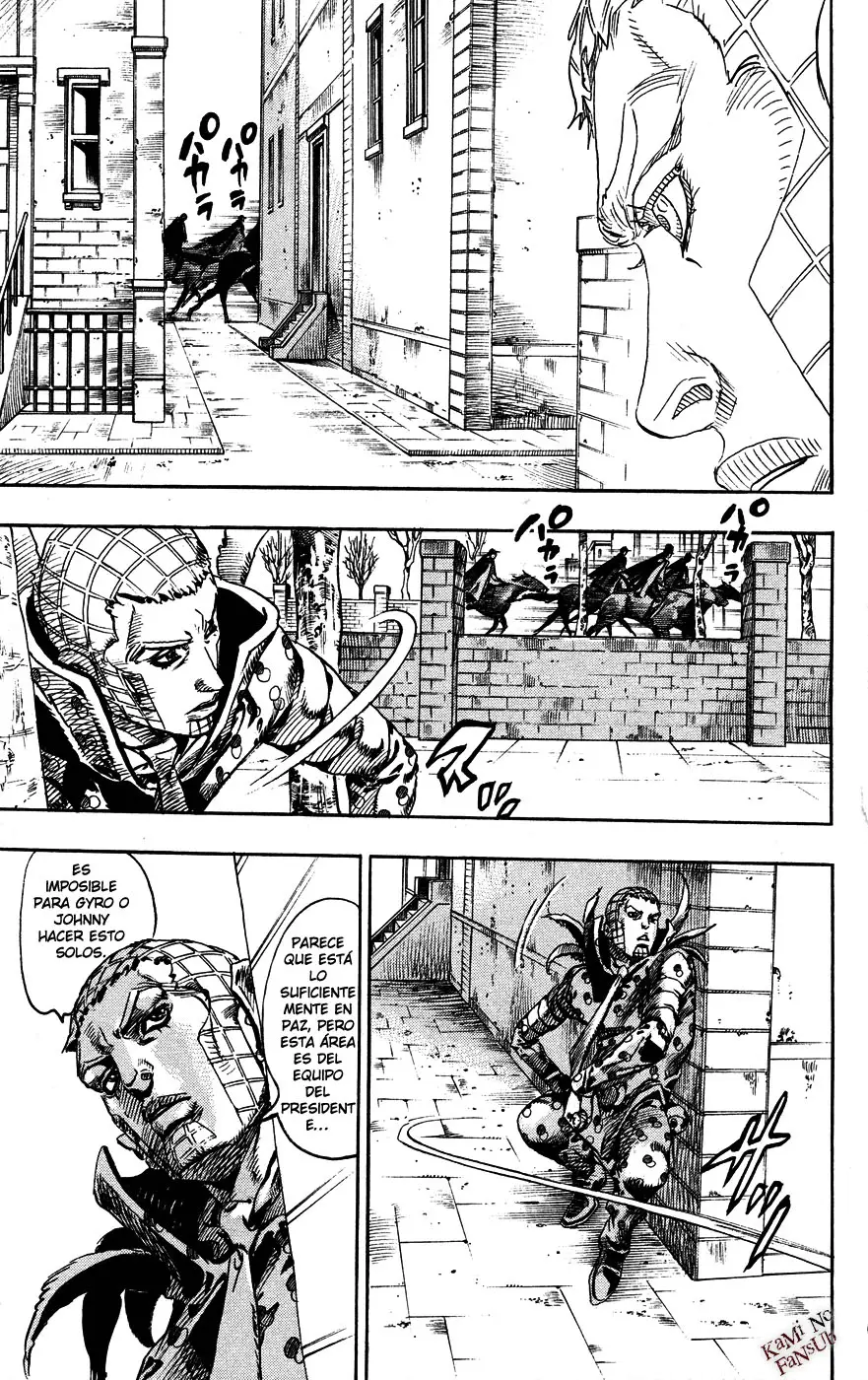 JoJo’s Bizarre Adventure – Parte 7: Steel Ball Run capítulo 67, página 17
