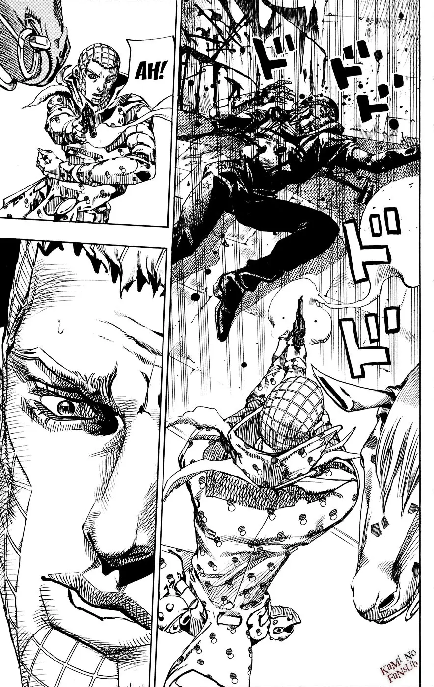 JoJo’s Bizarre Adventure – Parte 7: Steel Ball Run capítulo 67, página 31