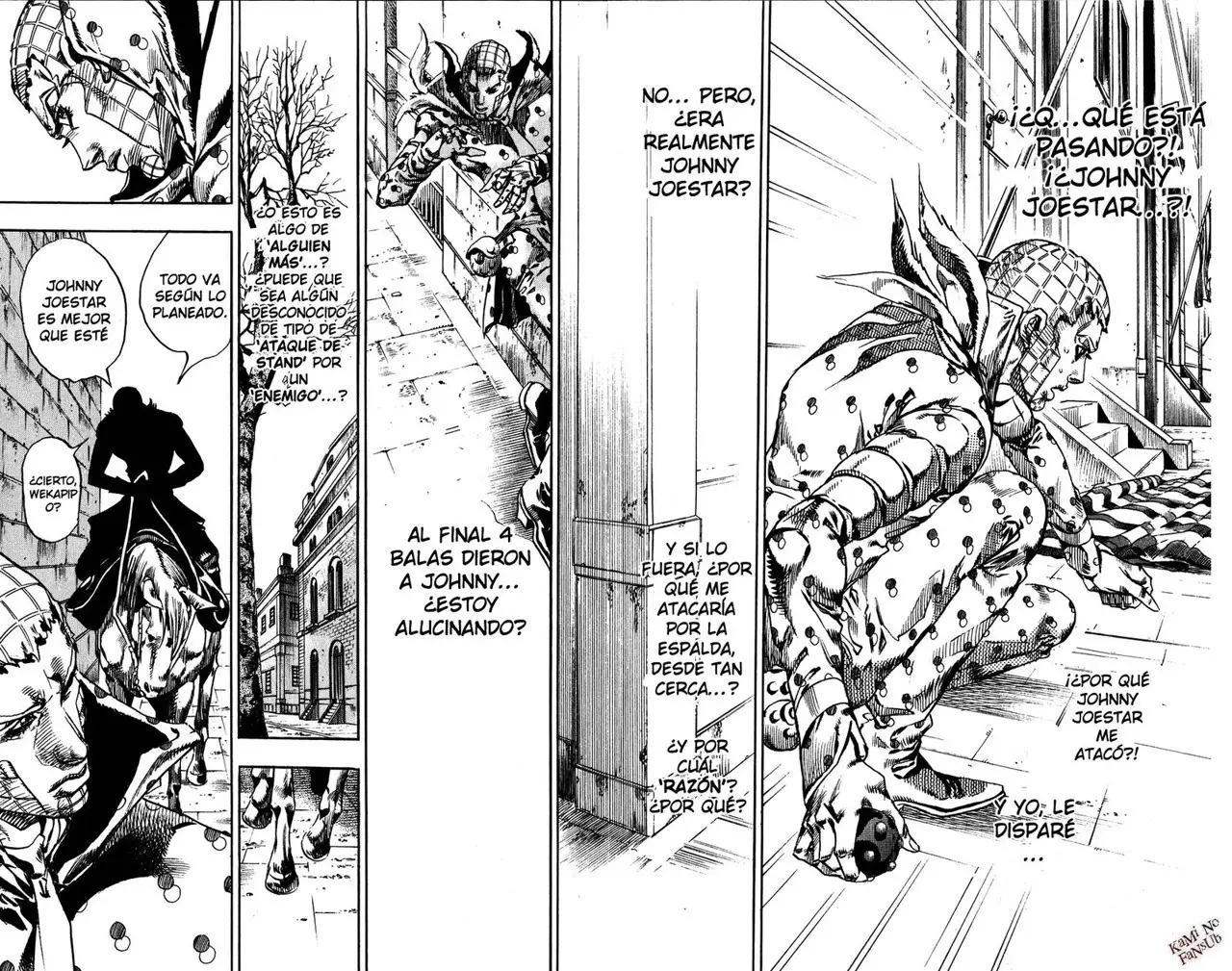 JoJo’s Bizarre Adventure – Parte 7: Steel Ball Run capítulo 67, página 36