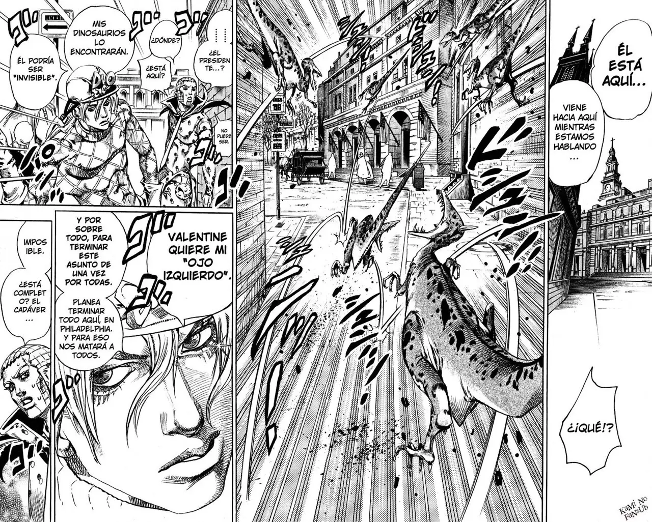 JoJo’s Bizarre Adventure – Parte 7: Steel Ball Run capítulo 68, página 27