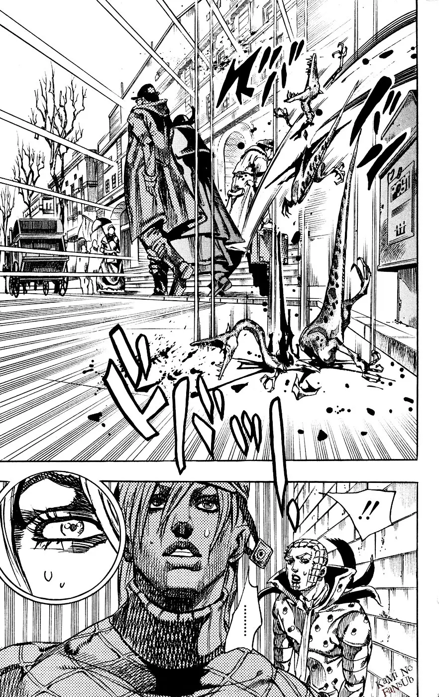 JoJo’s Bizarre Adventure – Parte 7: Steel Ball Run capítulo 68, página 29