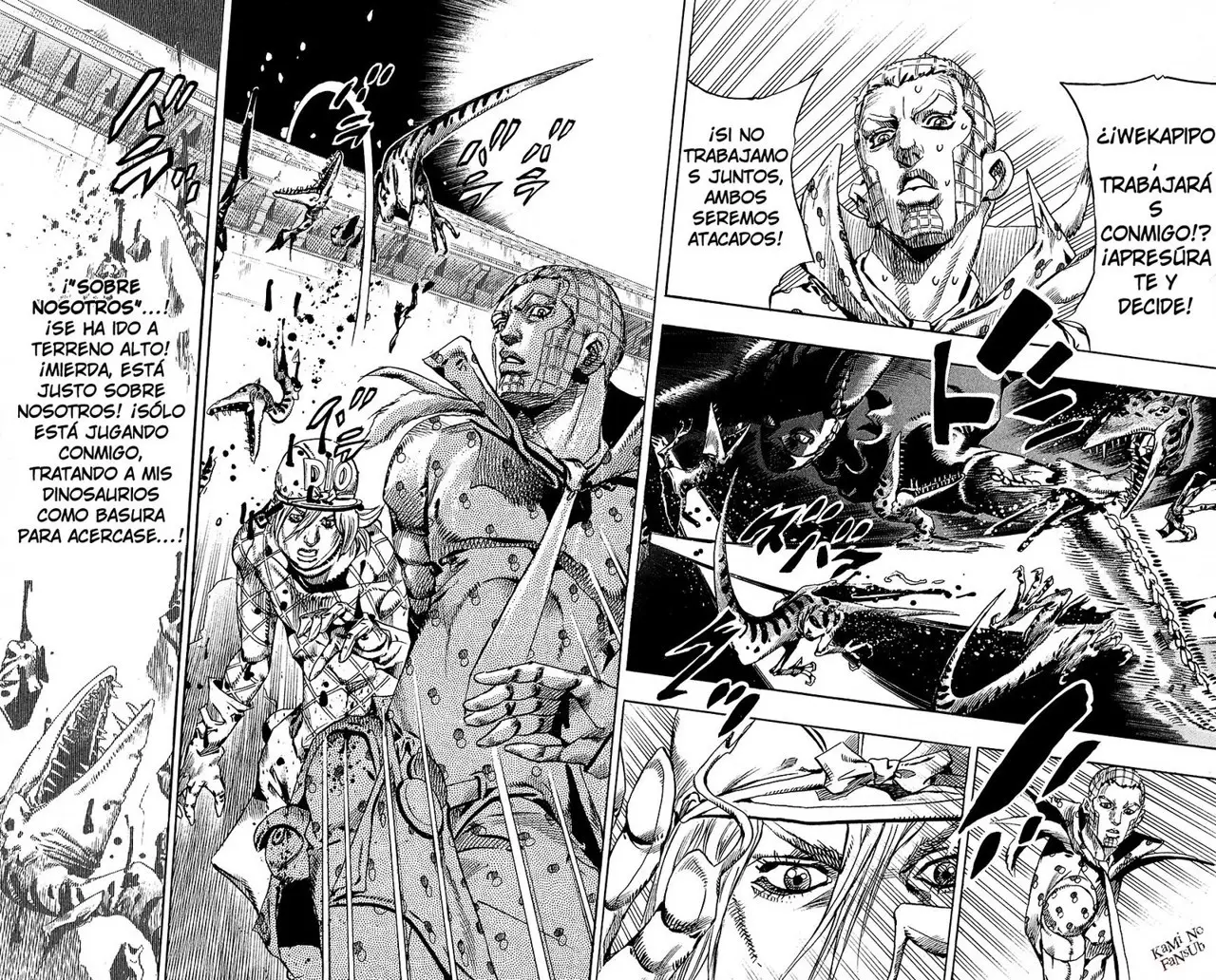 JoJo’s Bizarre Adventure – Parte 7: Steel Ball Run capítulo 68, página 36
