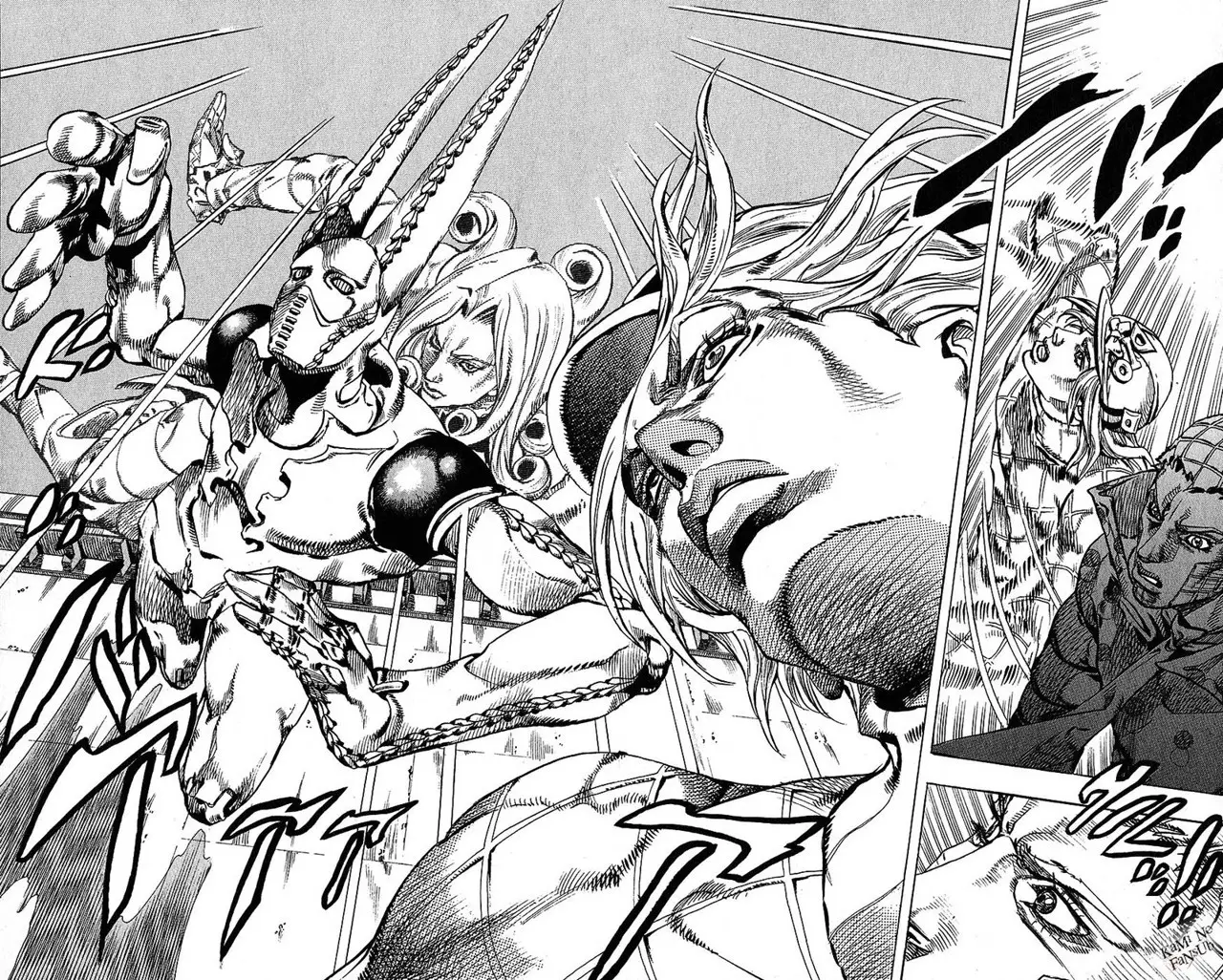 JoJo’s Bizarre Adventure – Parte 7: Steel Ball Run capítulo 68, página 37