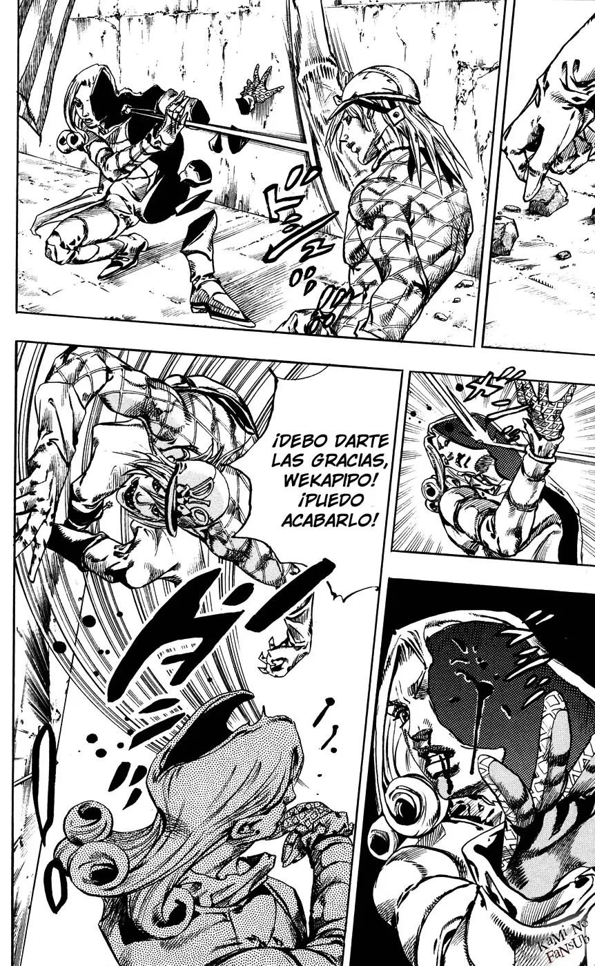 JoJo’s Bizarre Adventure – Parte 7: Steel Ball Run capítulo 69, página 18