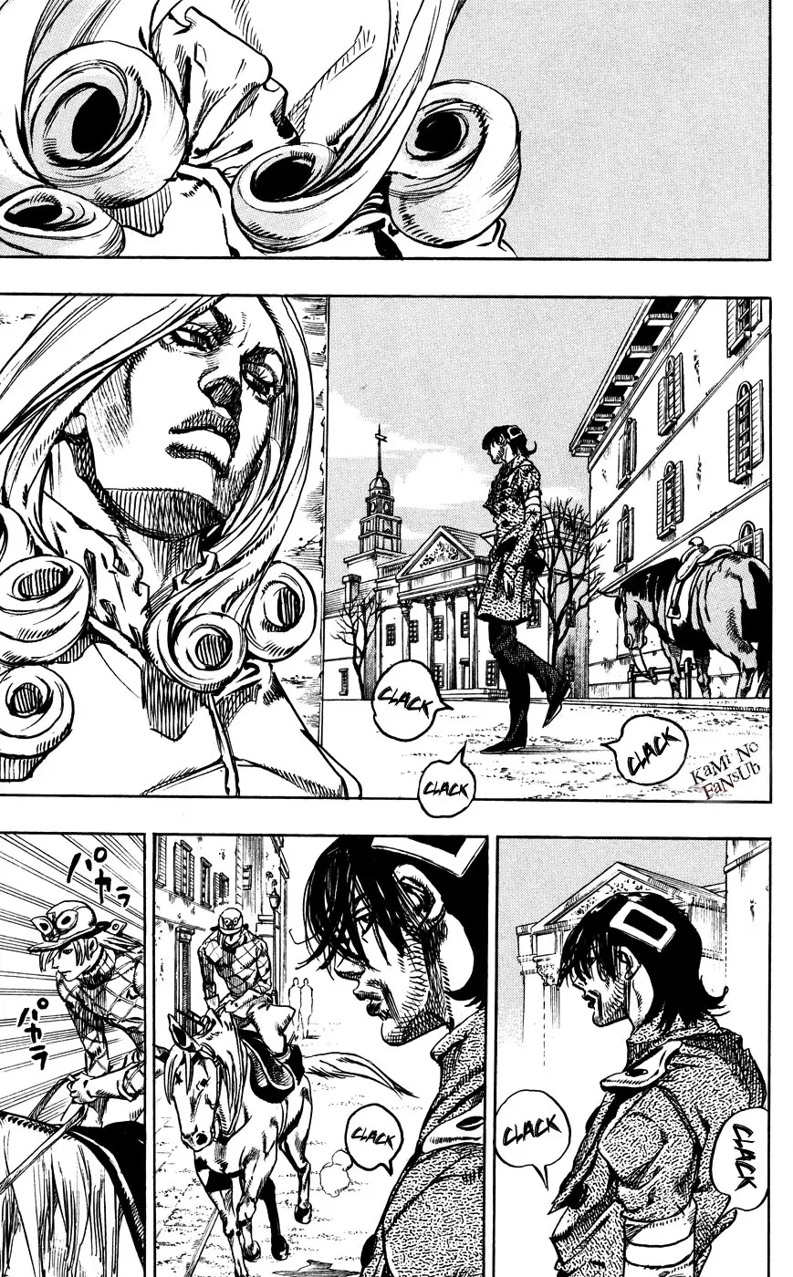 JoJo’s Bizarre Adventure – Parte 7: Steel Ball Run capítulo 69, página 32