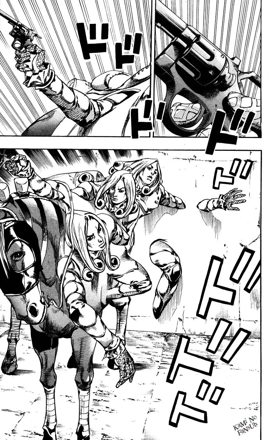 JoJo’s Bizarre Adventure – Parte 7: Steel Ball Run capítulo 69, página 38