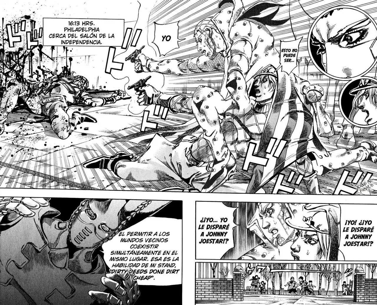 JoJo’s Bizarre Adventure – Parte 7: Steel Ball Run capítulo 69, página 39